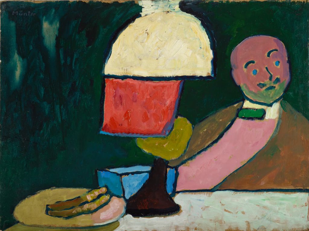 Listening (Portrait of Jawlensky), 1909 by Gabriele Münter.Photograph: Lenbachhaus Munich