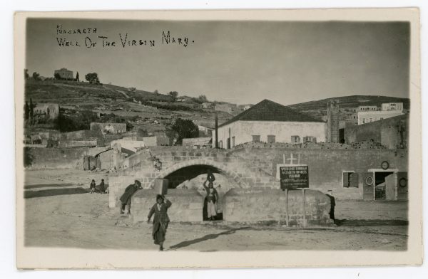 נצרת, מעין מרים, 1940-1920. באדיבות אוסף בוקי בועז
