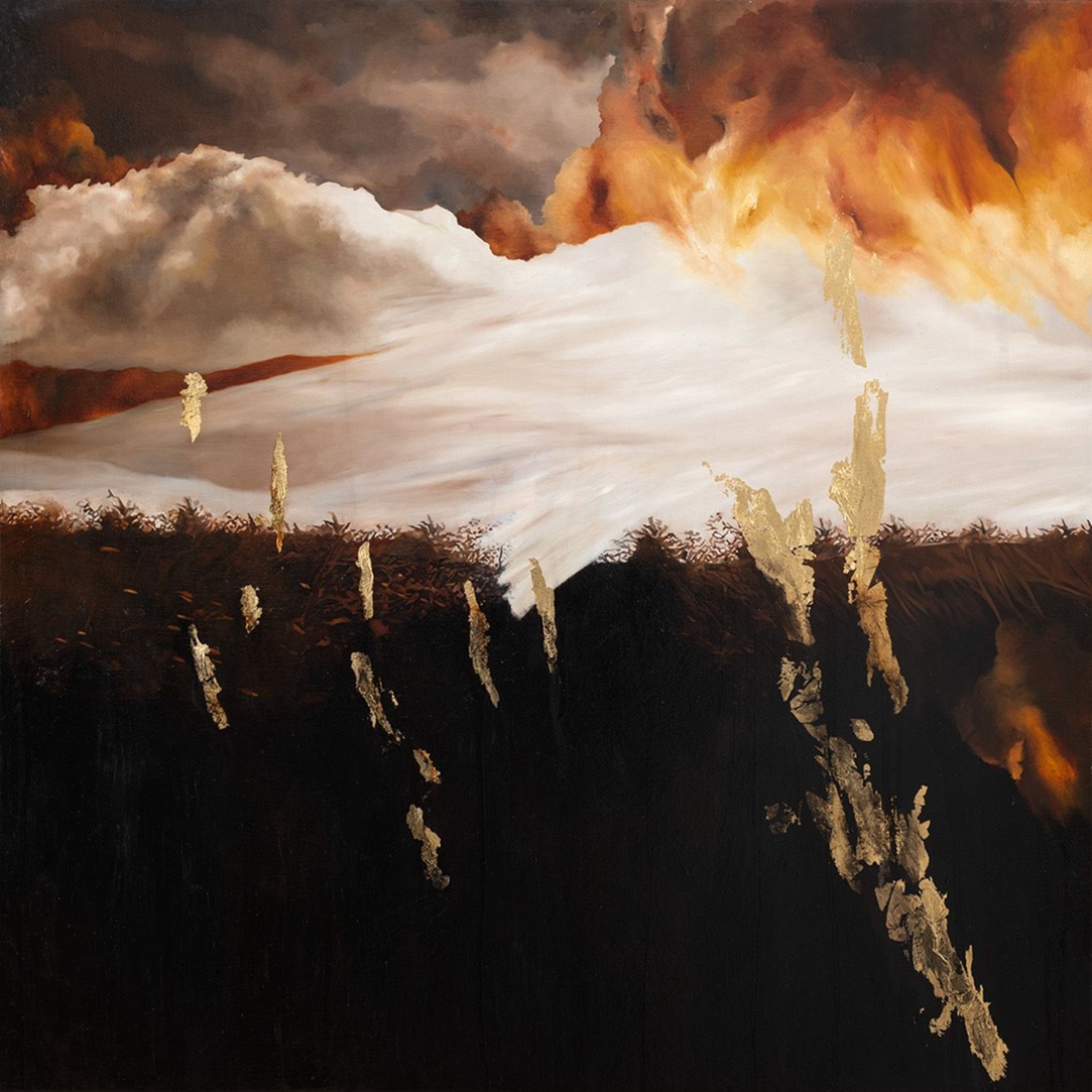 ענת בצר, רוּחַ, שמן על בד, 2025. צילום אלעד שריג